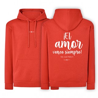 Sudadera canary red AMOR