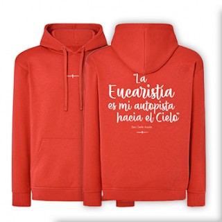 Sudadera canary red EUCARISTIA