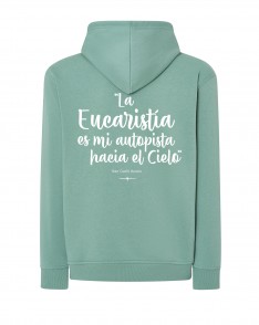 Sudadera mint green EUCARISTIA