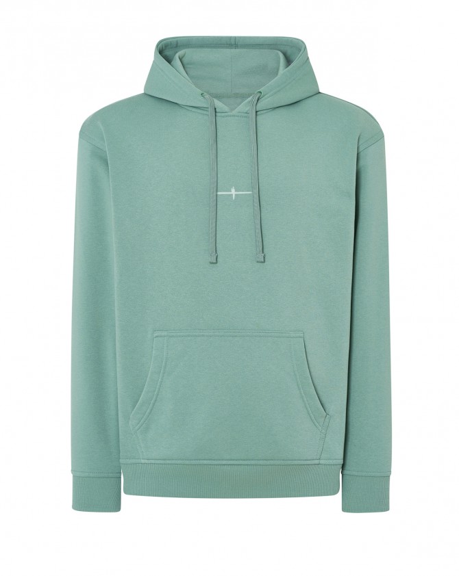 Sudadera mos green AMOR