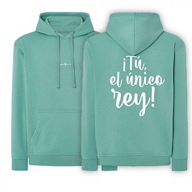 Sudadera mos green REY
