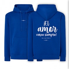 Sudadera navy AMOR