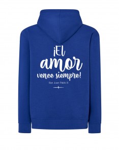 Sudadera navy AMOR