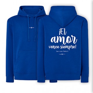 Sudadera navy AMOR