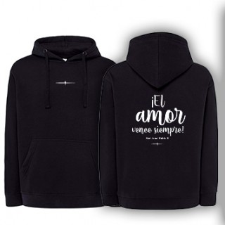 Sudadera navy AMOR