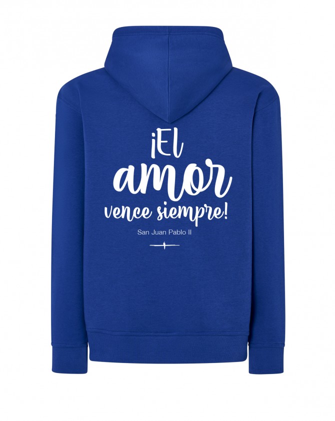 Sudadera navy AMOR