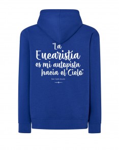 Sudadera navy EUCARISTIA