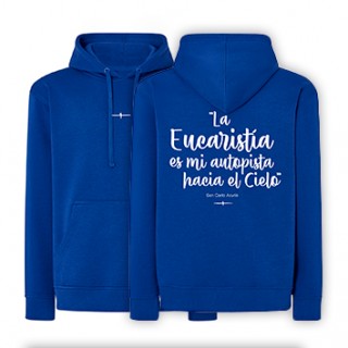 Sudadera navy EUCARISTIA
