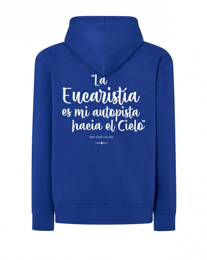 Sudadera navy EUCARISTIA