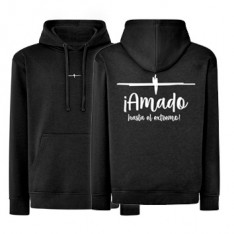 Sudadera negra AMADO