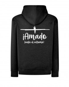 Sudadera negra AMADO