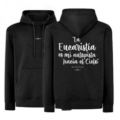 Sudadera negra EUCARISTIA