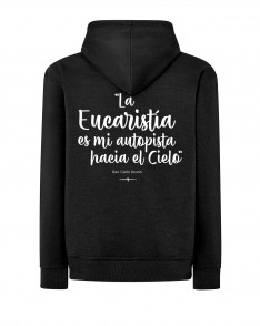 Sudadera negra EUCARISTIA