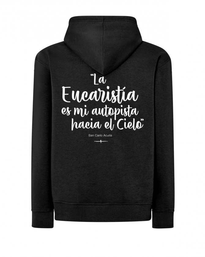 Sudadera negra EUCARISTIA