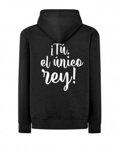 Sudadera negra REY