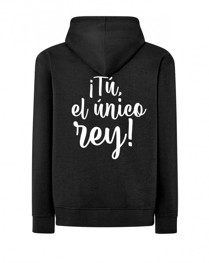 Sudadera negra REY