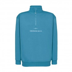 Sudadera petrol blue MARE DE D&Eacute;U
