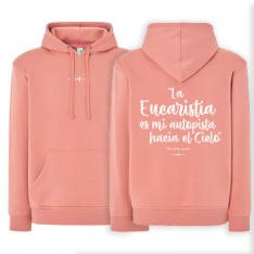 Sudadera pink vintage EUCARISTIA