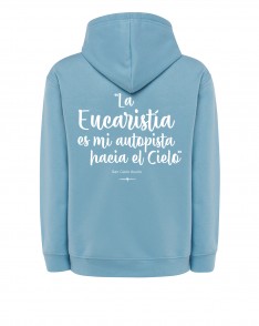 Sudadera sky blue EUCARISTIA