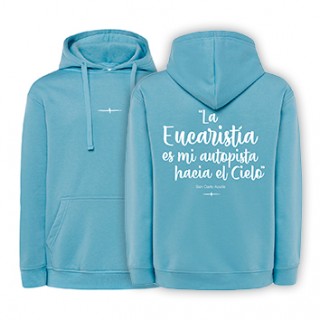 Sudadera sky blue EUCARISTIA