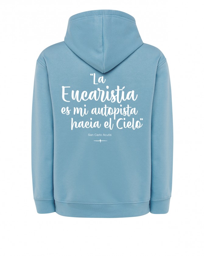 Sudadera sky blue EUCARISTIA
