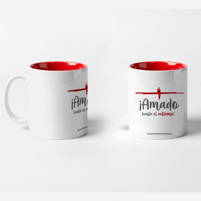 Taza interior rojo AMADO