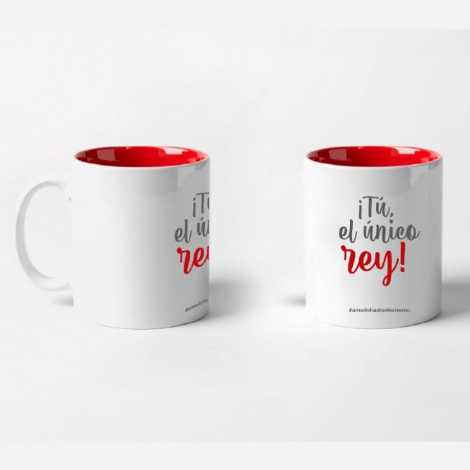 Taza interior rojo REY