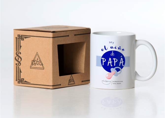 Taza Regalo para papá - Soy el niño de papá