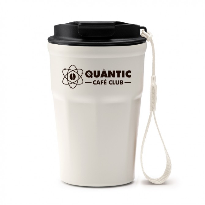 Vaso térmico acero e interior cerámico Quàntic
